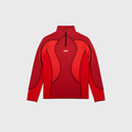 CANDLE QUARTER-ZIP | FIRE RED