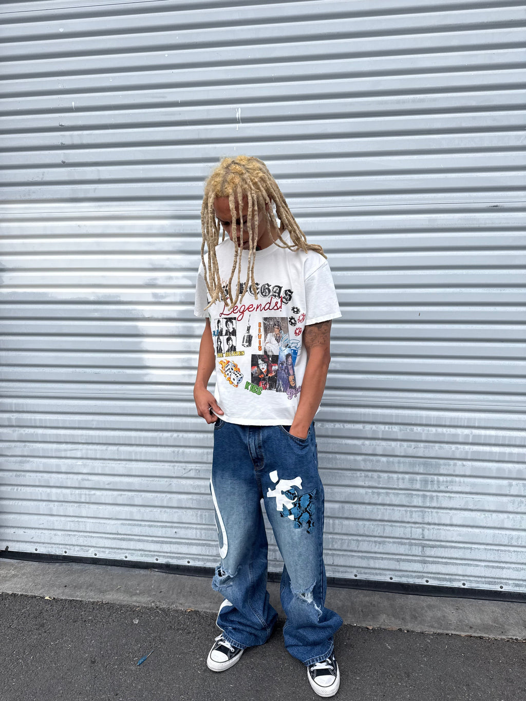 ProjectCapri Caprì Leather jeans — side view
