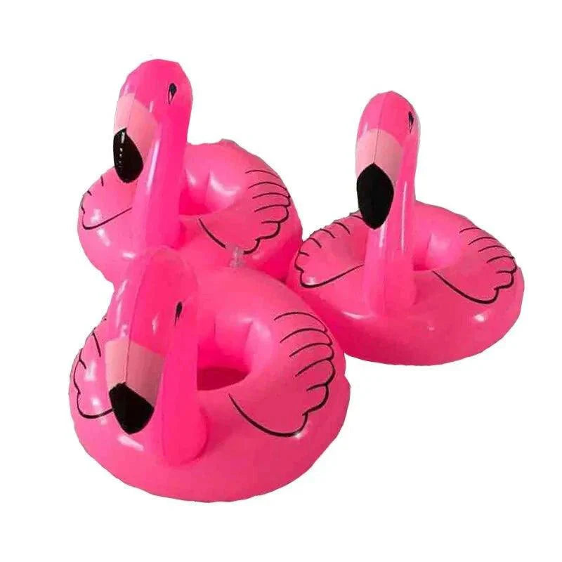 Flamingo Fun Pool Party Cup Holders - Stay Cool & Celebrate in Style!