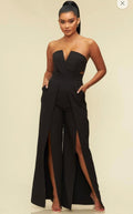 Pretty Little Patriot Black Bossin’ Jumpsuit — main product shot