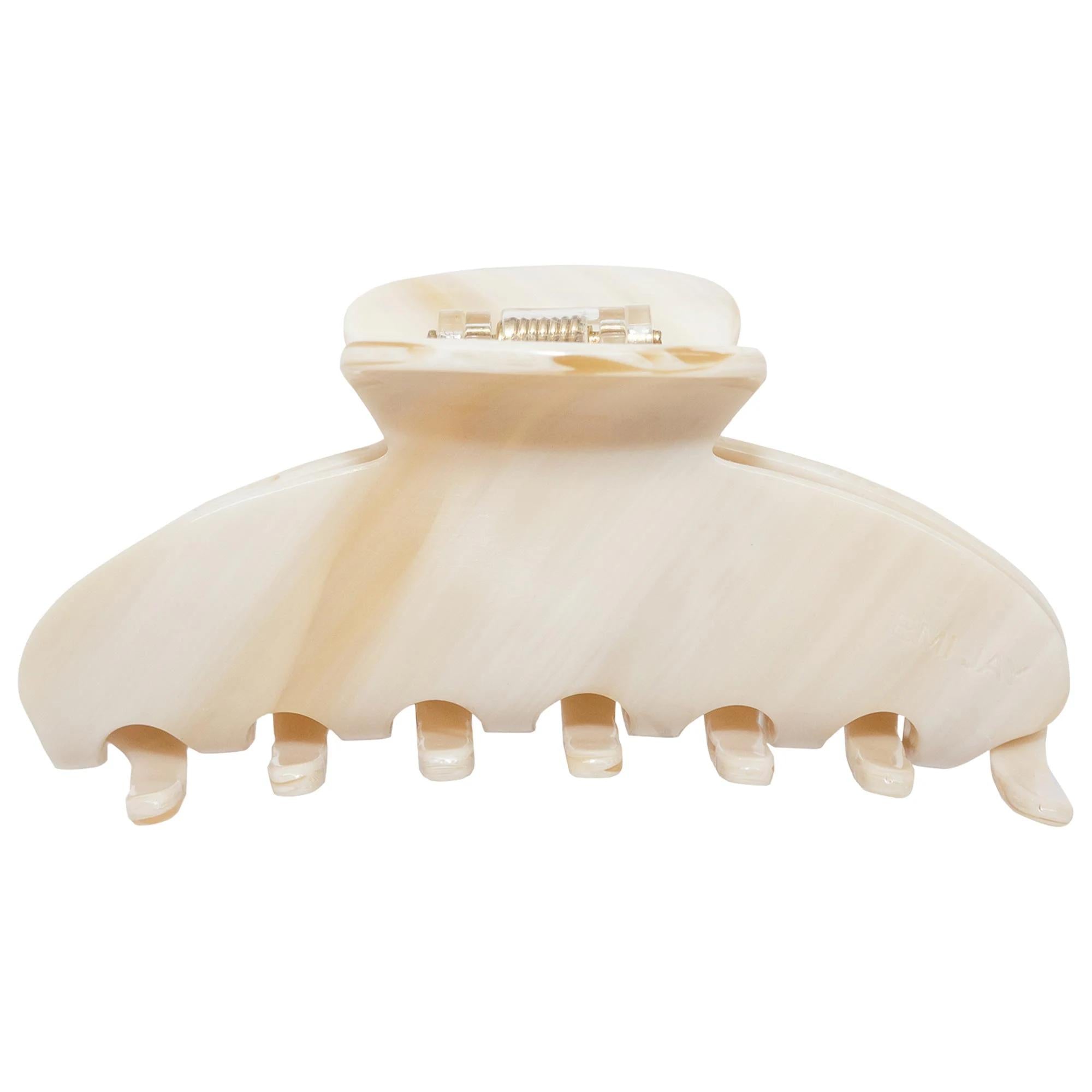 Emi Jay Big Effing Clip Hair Claw in Buttercream - Biodegradable Hair Accessory for All Hair Types