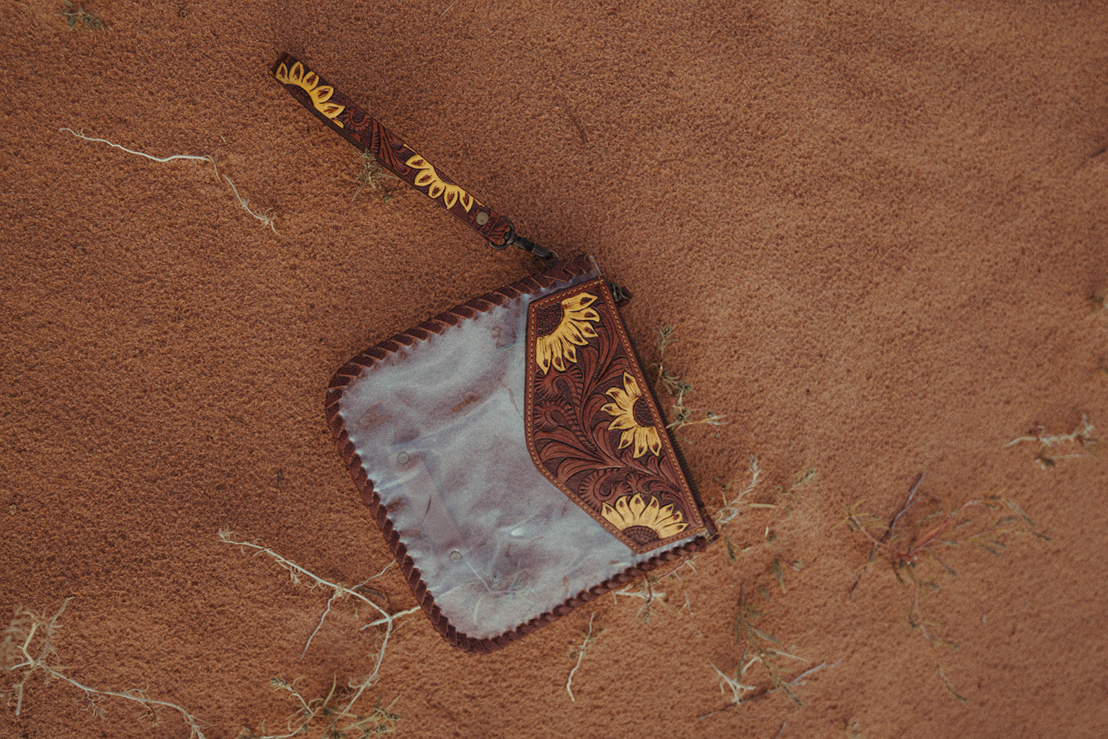 Haute Southern Hyde The Sunflower Fields Clear Bag, a Haute Southern Hyde by Beth Marie Exclusive — alternative angle