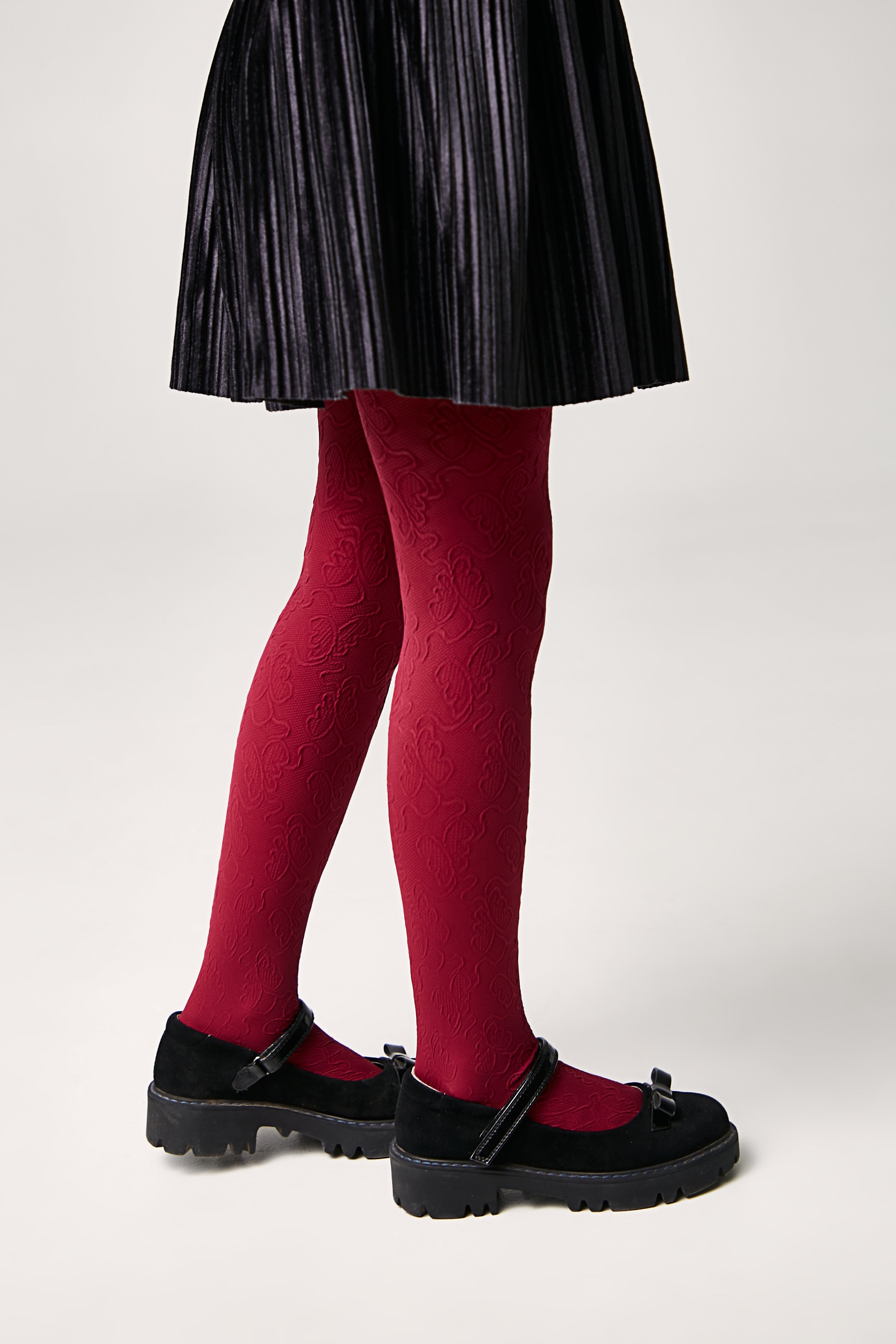 TheRanok.com Conte Tights for girls - Daisy 50 Den — fabric or material detail