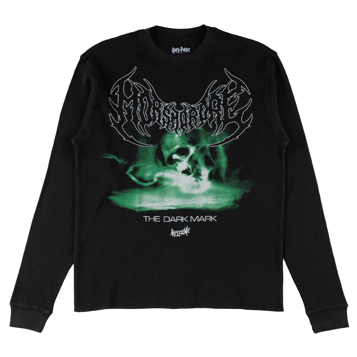 Welcome x Harry Potter Dark Mark Thermal Tee - Black by Skates USA