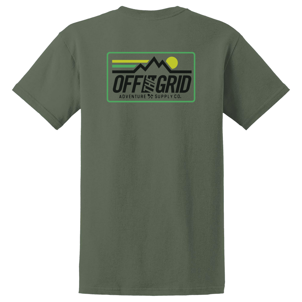 Off The Grid Surplus Dawn Rising Tee — main product shot