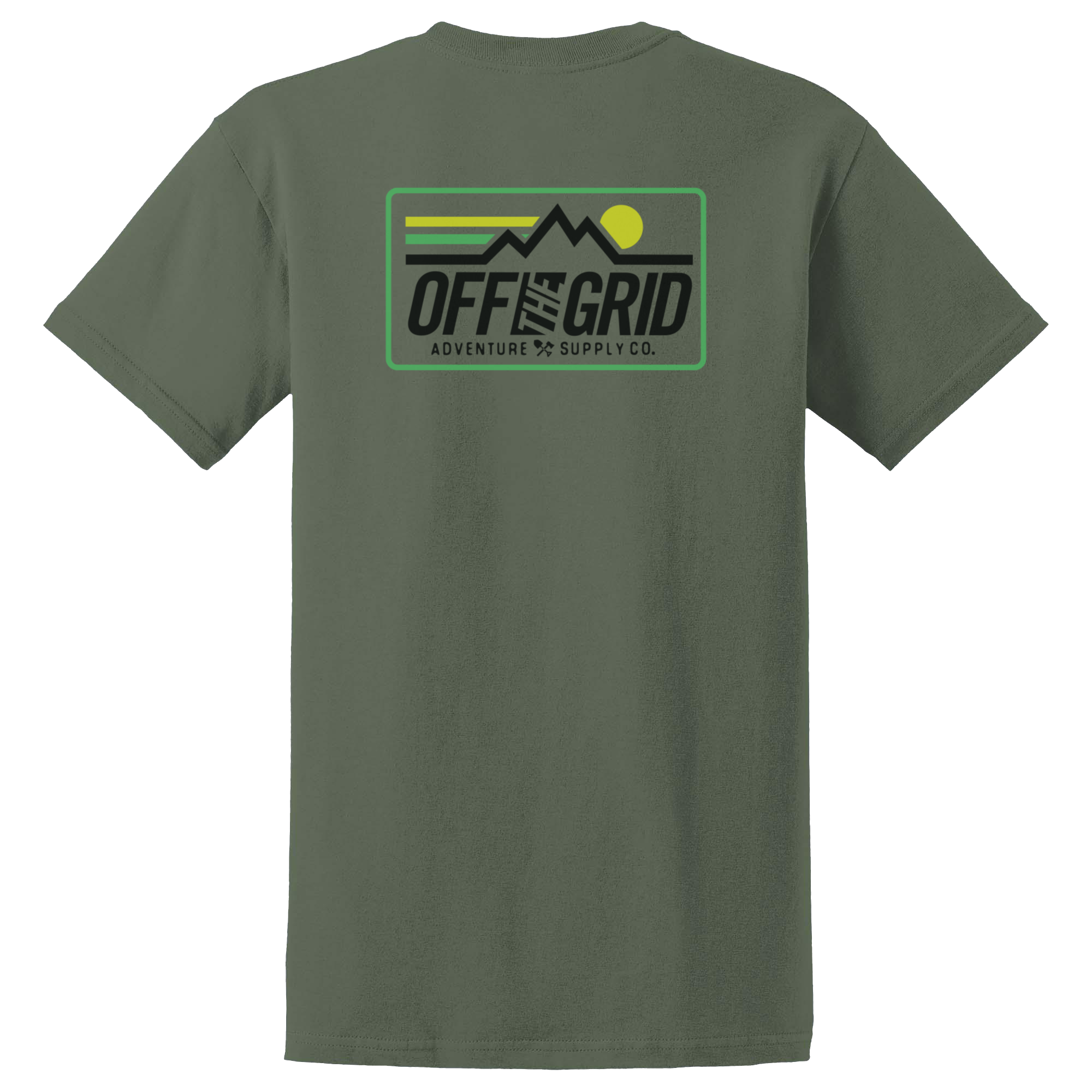 Off The Grid Surplus Dawn Rising Tee — main product shot