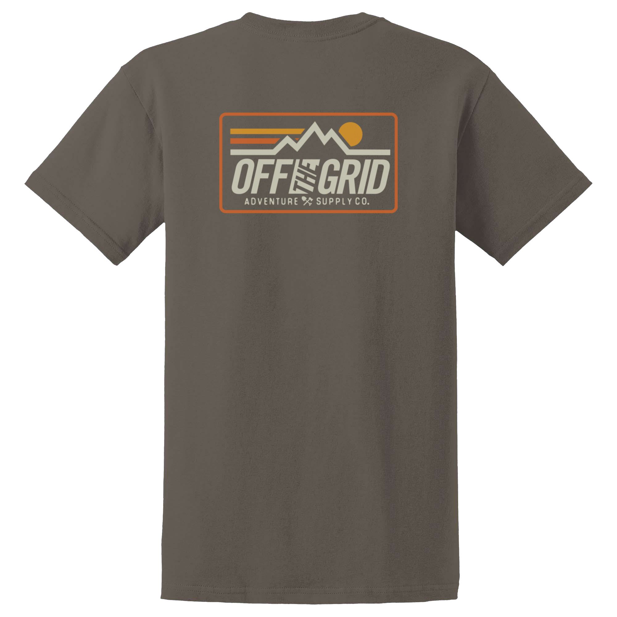 Off The Grid Surplus Dawn Rising Tee — back view