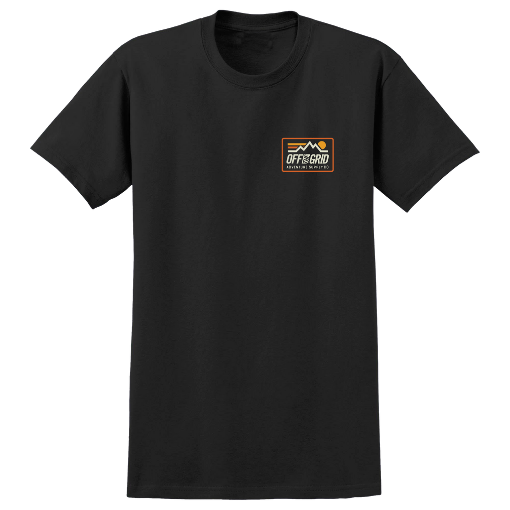 Off The Grid Surplus Dawn Rising Tee — side view