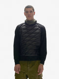 Holden Outerwear Down Crew Sweater - Black — main product shot