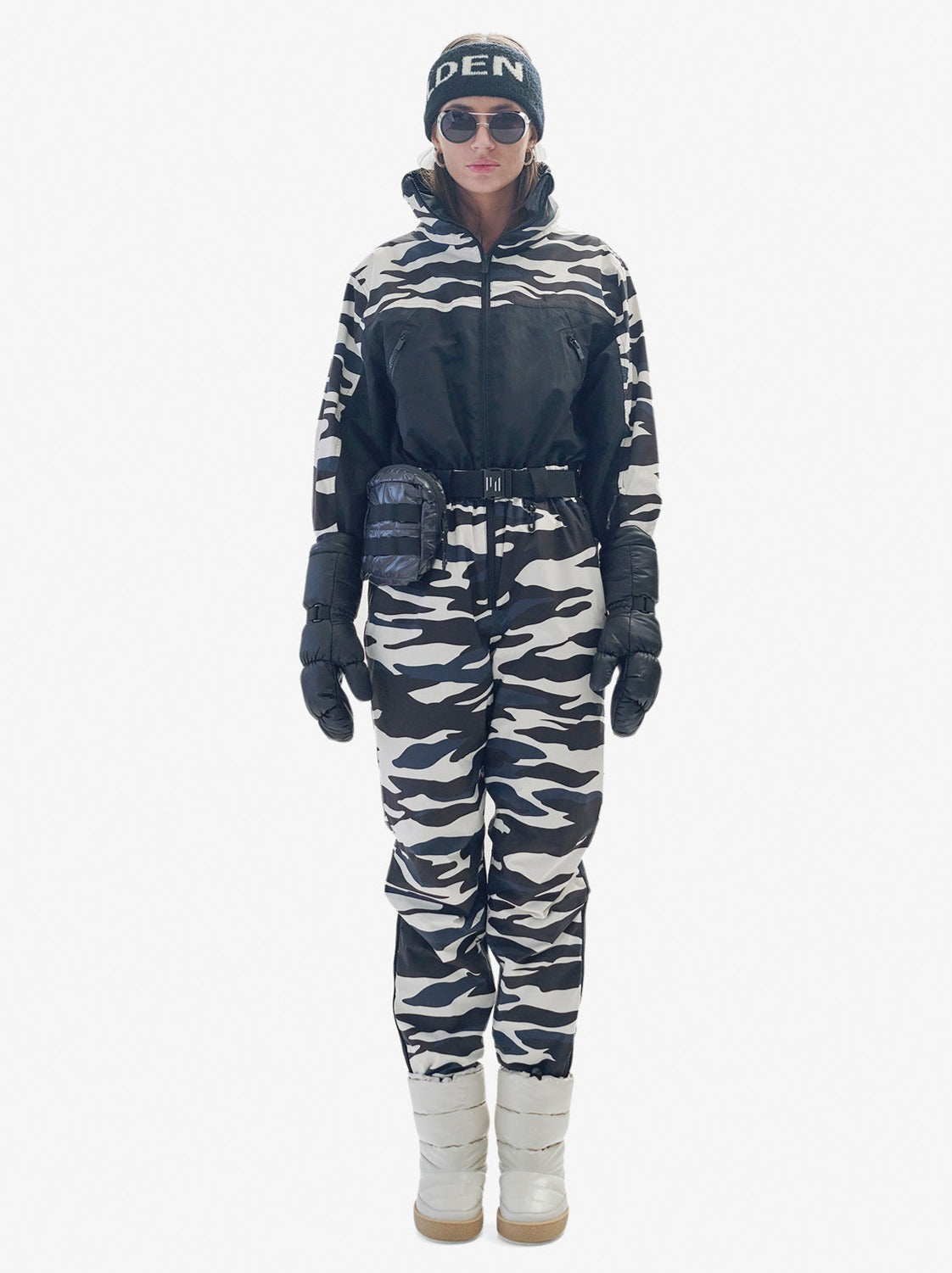 Holden Outerwear Powder Suit - Zebra — main product shot