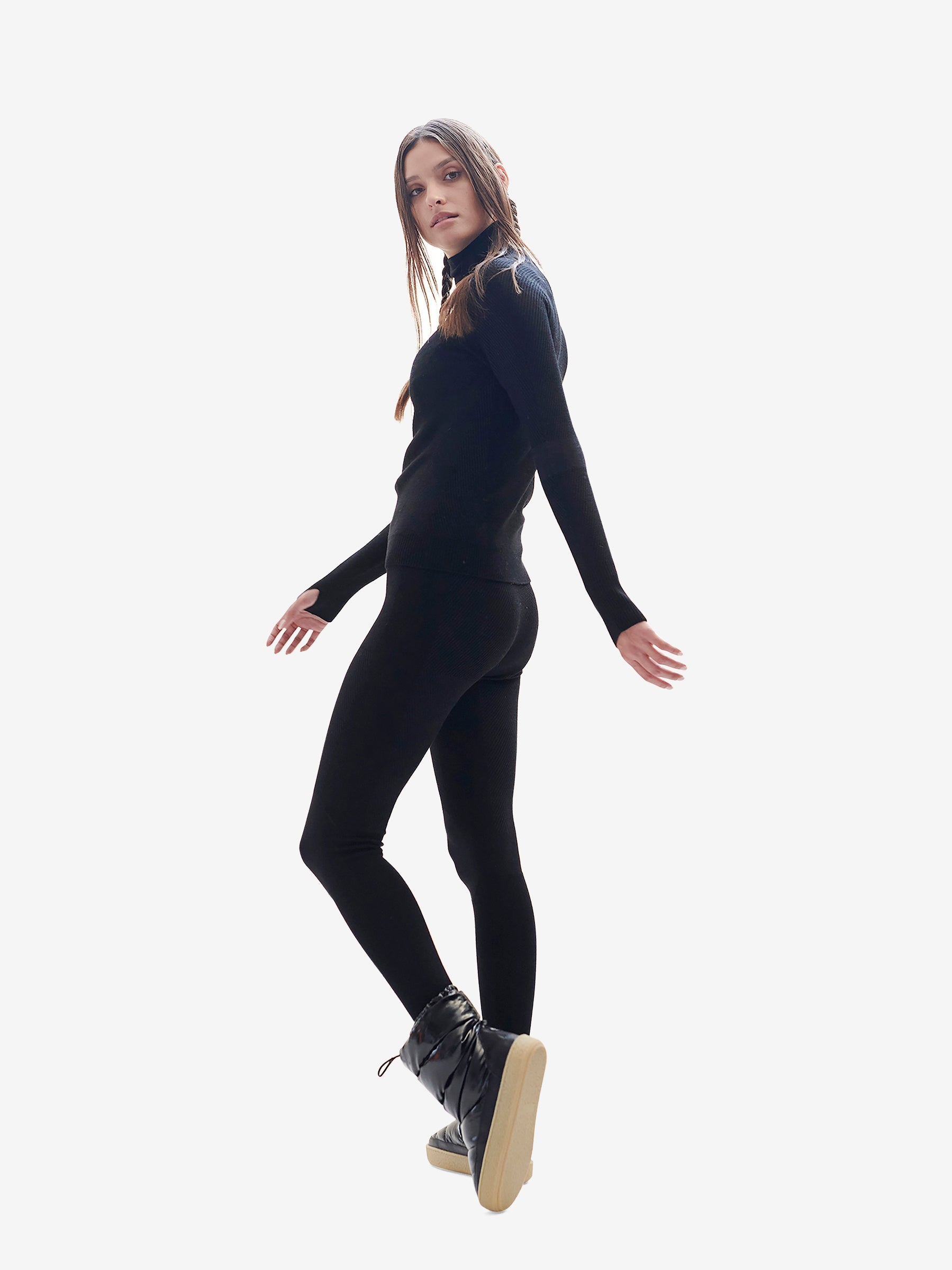 Holden Outerwear Airwarm Bottom - Black — detail close-up