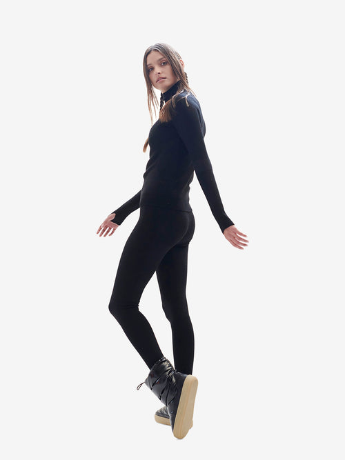 Holden Outerwear Airwarm Bottom - Black — detail close-up