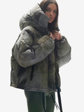 Holden Outerwear Short Down Puffer - Rekall Tie — main product shot