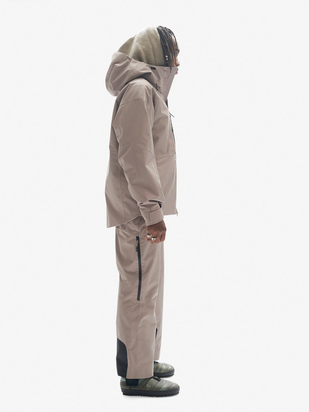 Holden Outerwear Sierra 2-Layers Pant - Desert Taupe — detail close-up