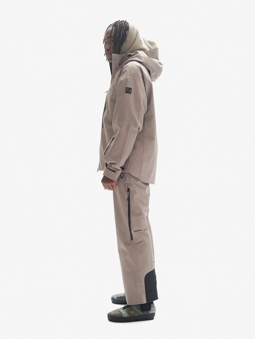 Holden Outerwear Sierra 2-Layers Pant - Desert Taupe — side view