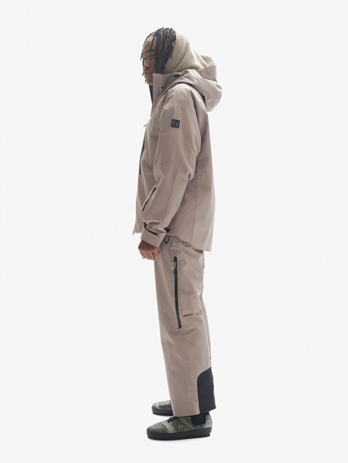 Holden Outerwear Sierra 2-Layers Pant - Desert Taupe — side view