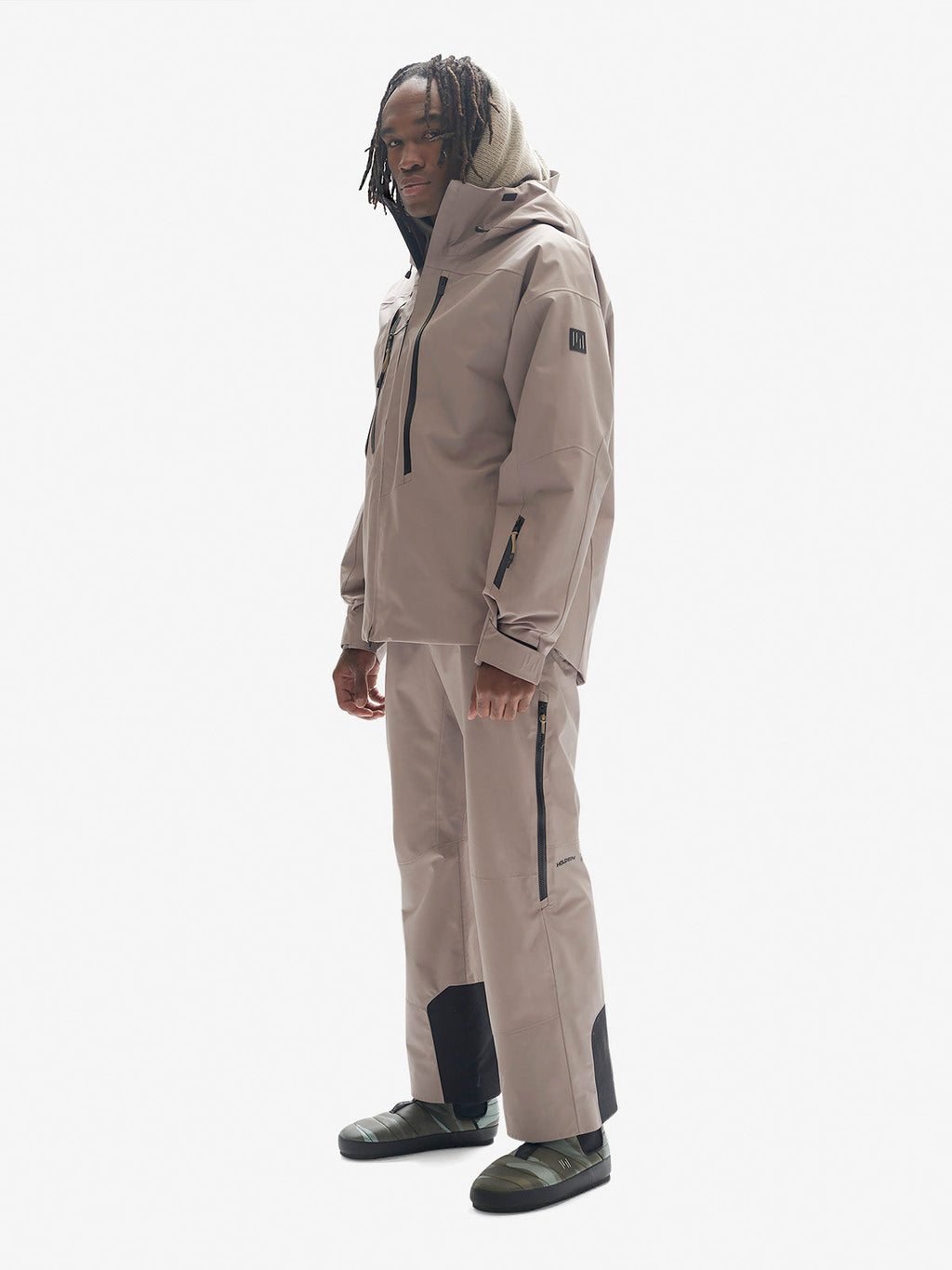 Holden Outerwear Sierra 2-Layers Pant - Desert Taupe — lifestyle context