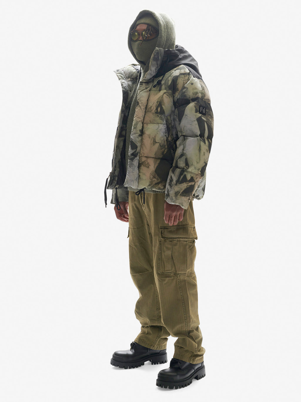 Holden Outerwear Fowler Down Jacket - Rekall Tie — side view