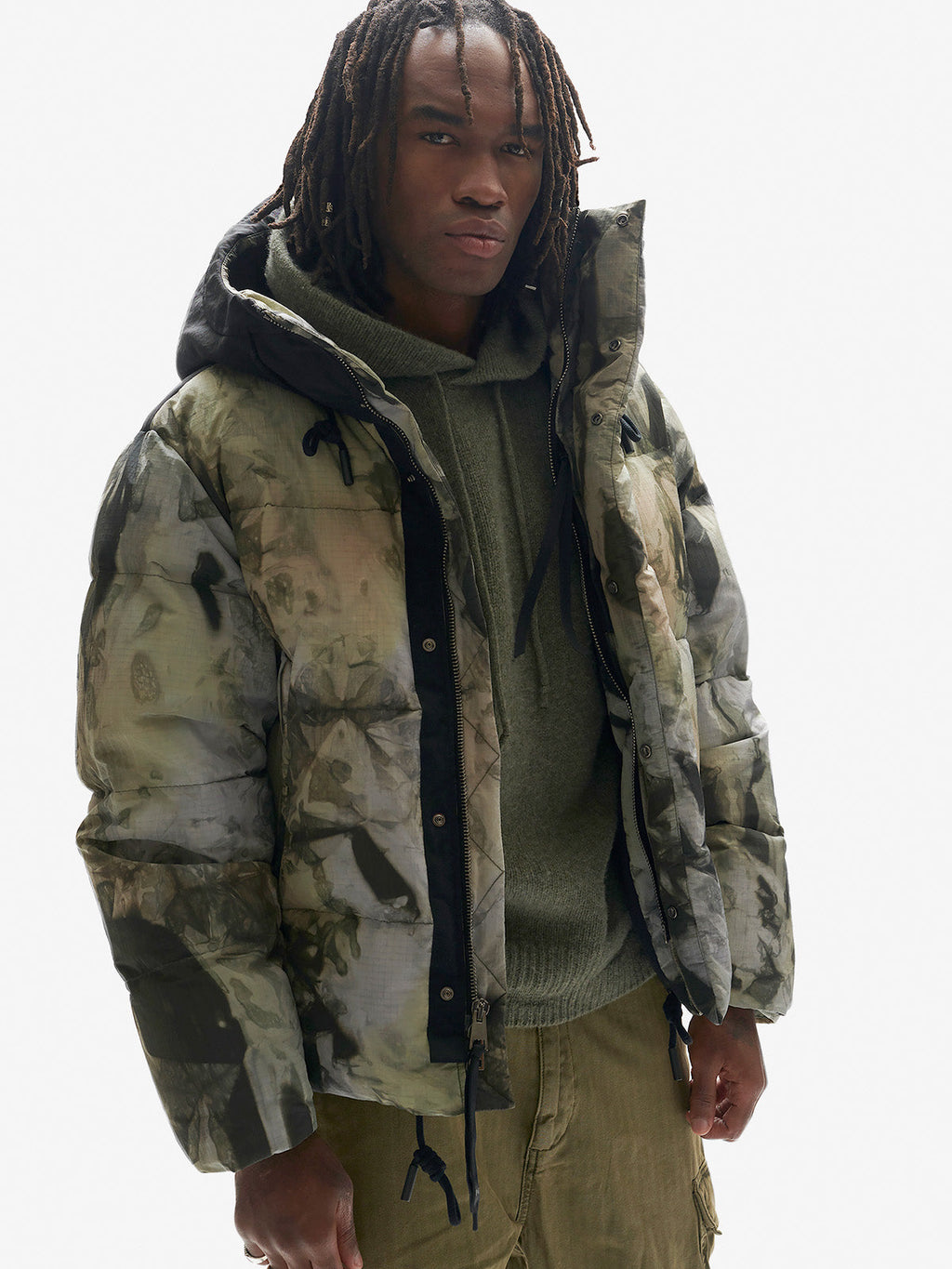 Holden Outerwear Fowler Down Jacket - Rekall Tie — main product shot