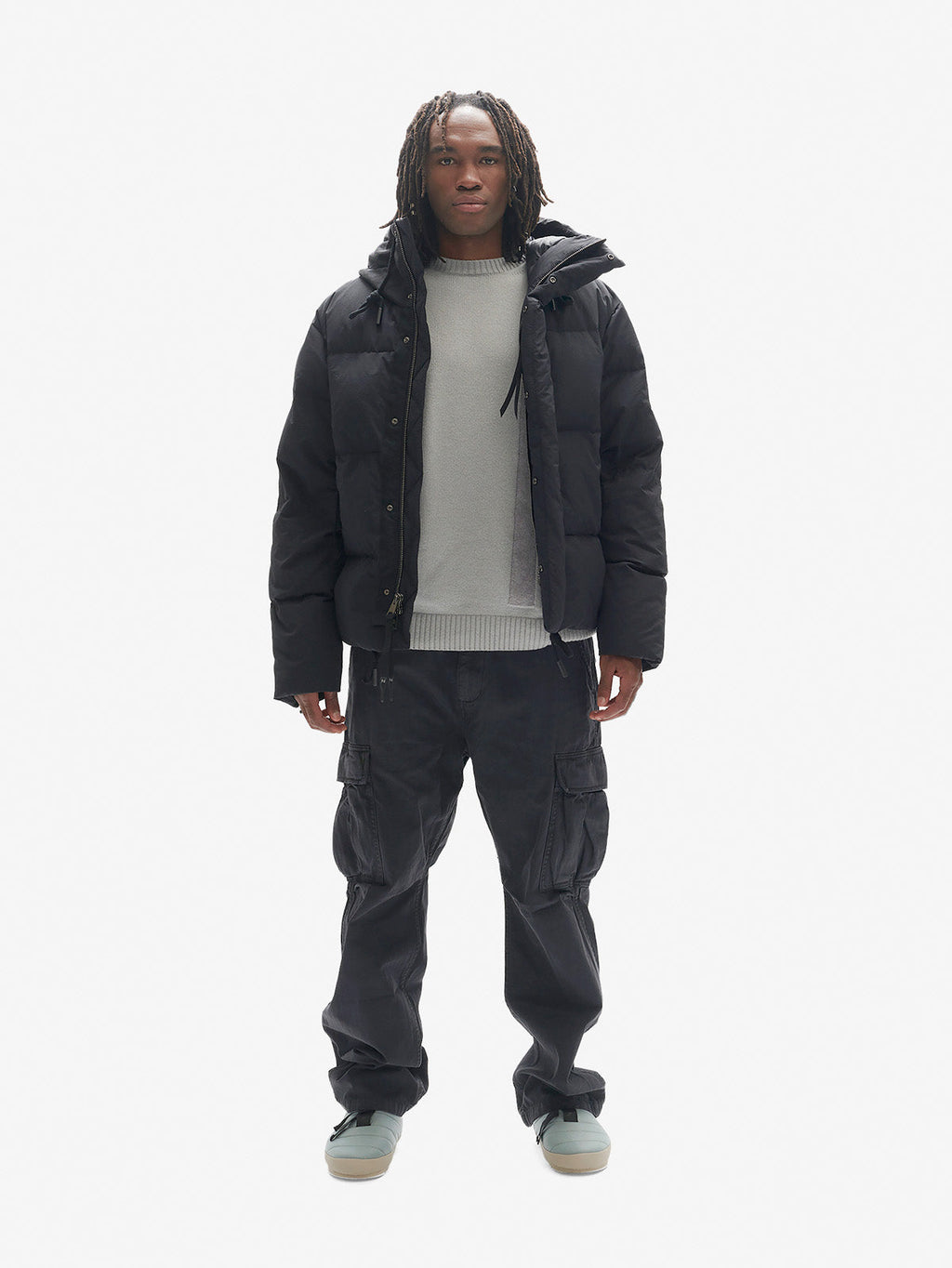 Holden Outerwear Fowler Down Jacket - Black — main product shot