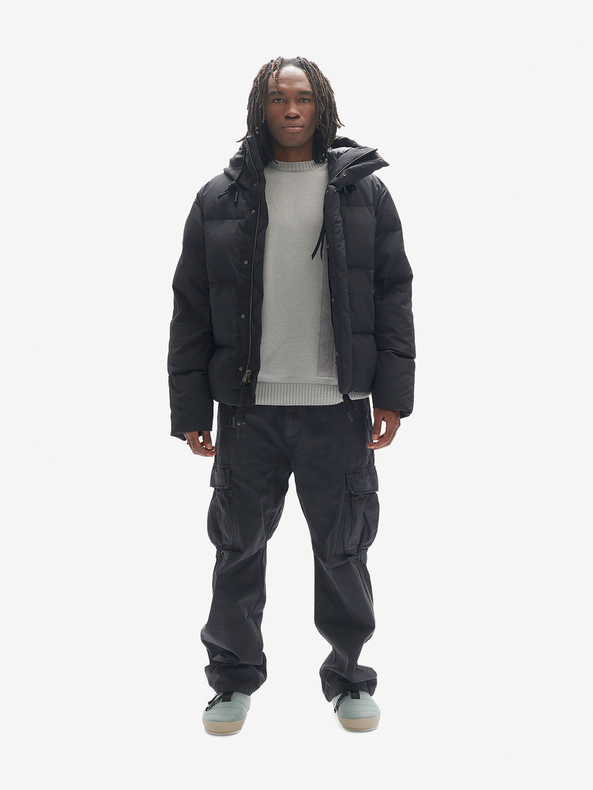 Holden Outerwear Fowler Down Jacket - Black — main product shot