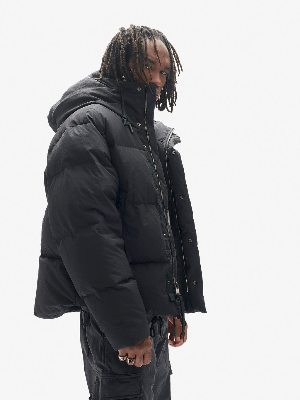 Holden Outerwear Fowler Down Jacket - Black — lifestyle context