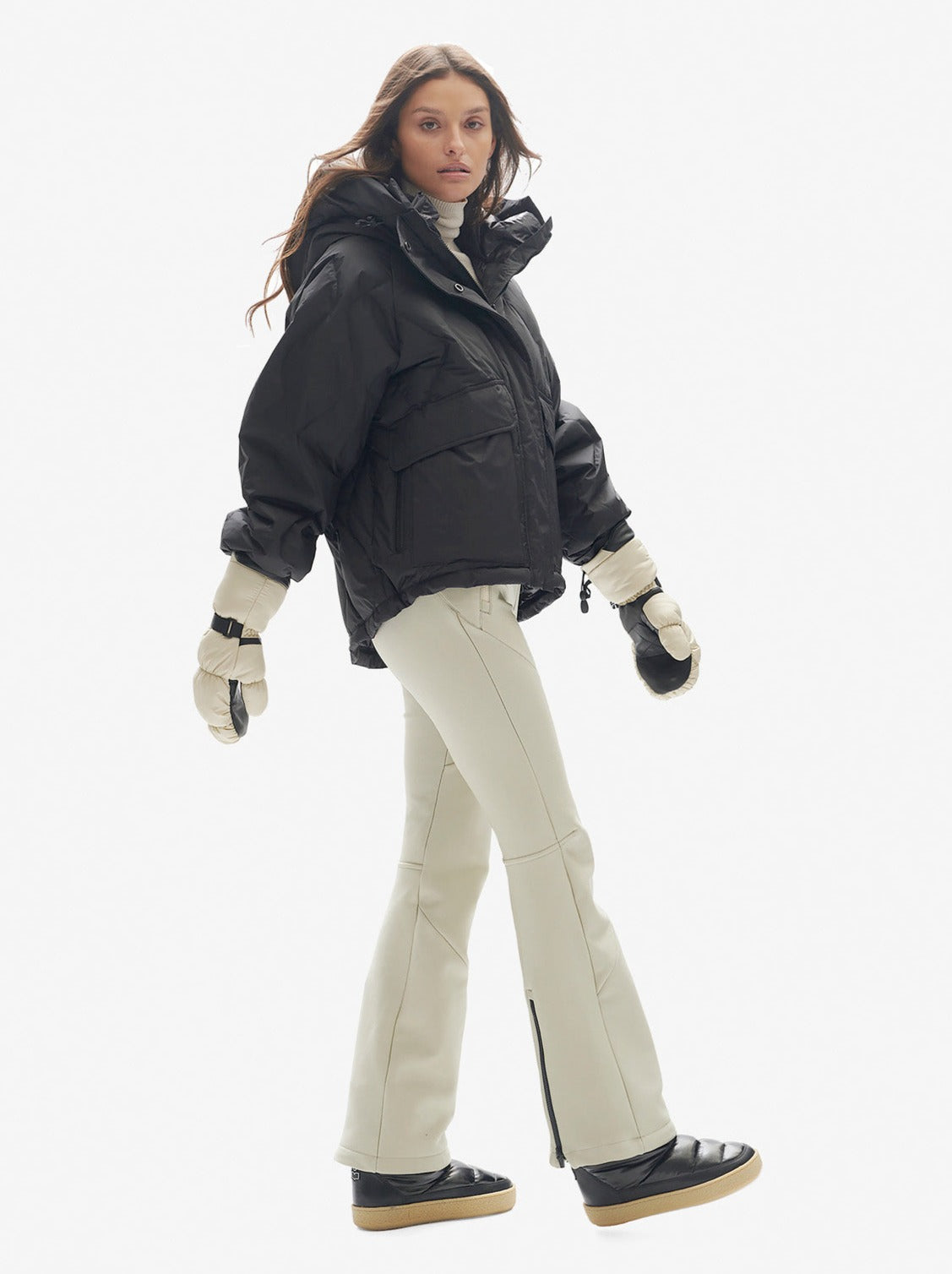 Holden Outerwear Puffy Mitten - Canvas — back view
