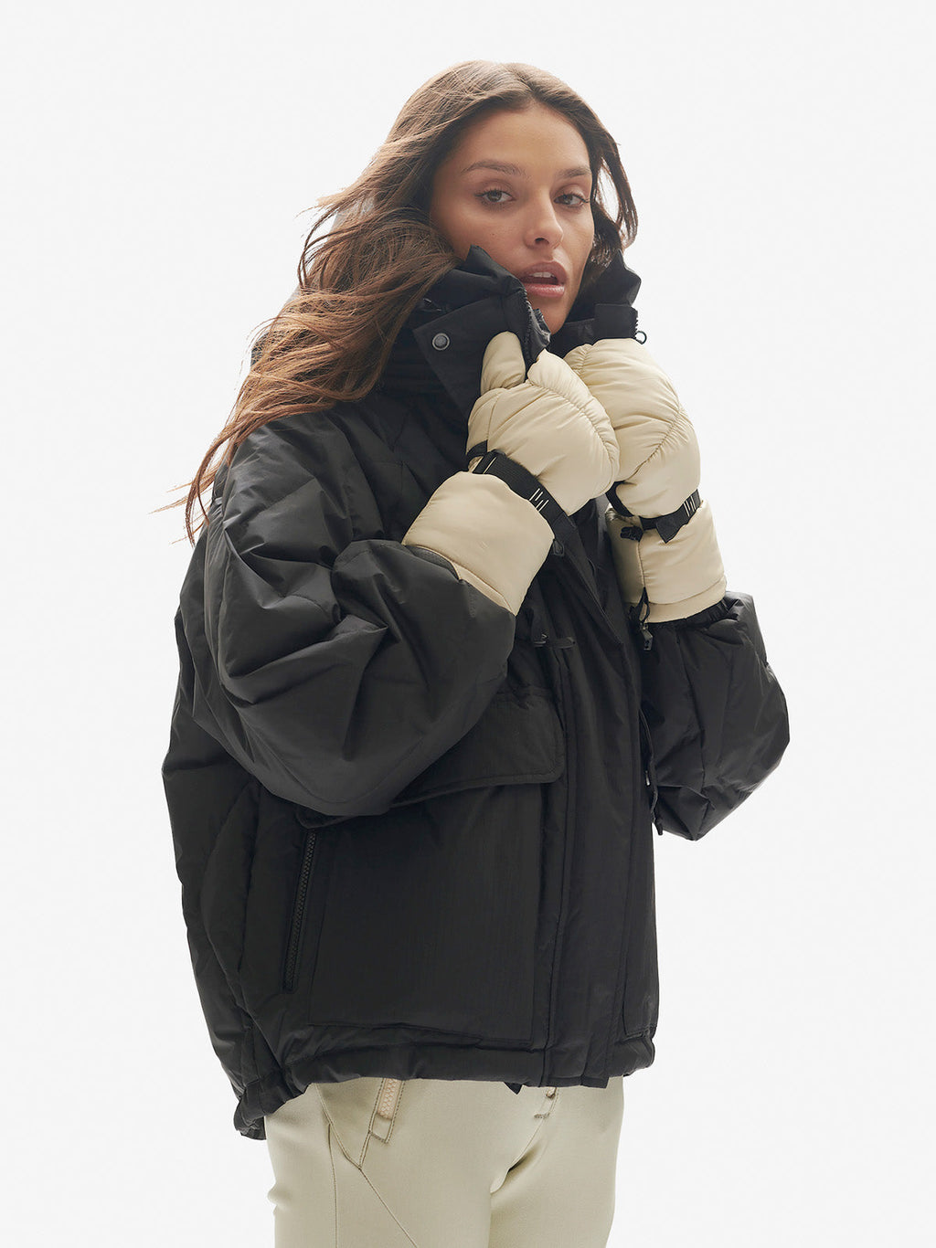 Holden Outerwear Puffy Mitten - Canvas — side view