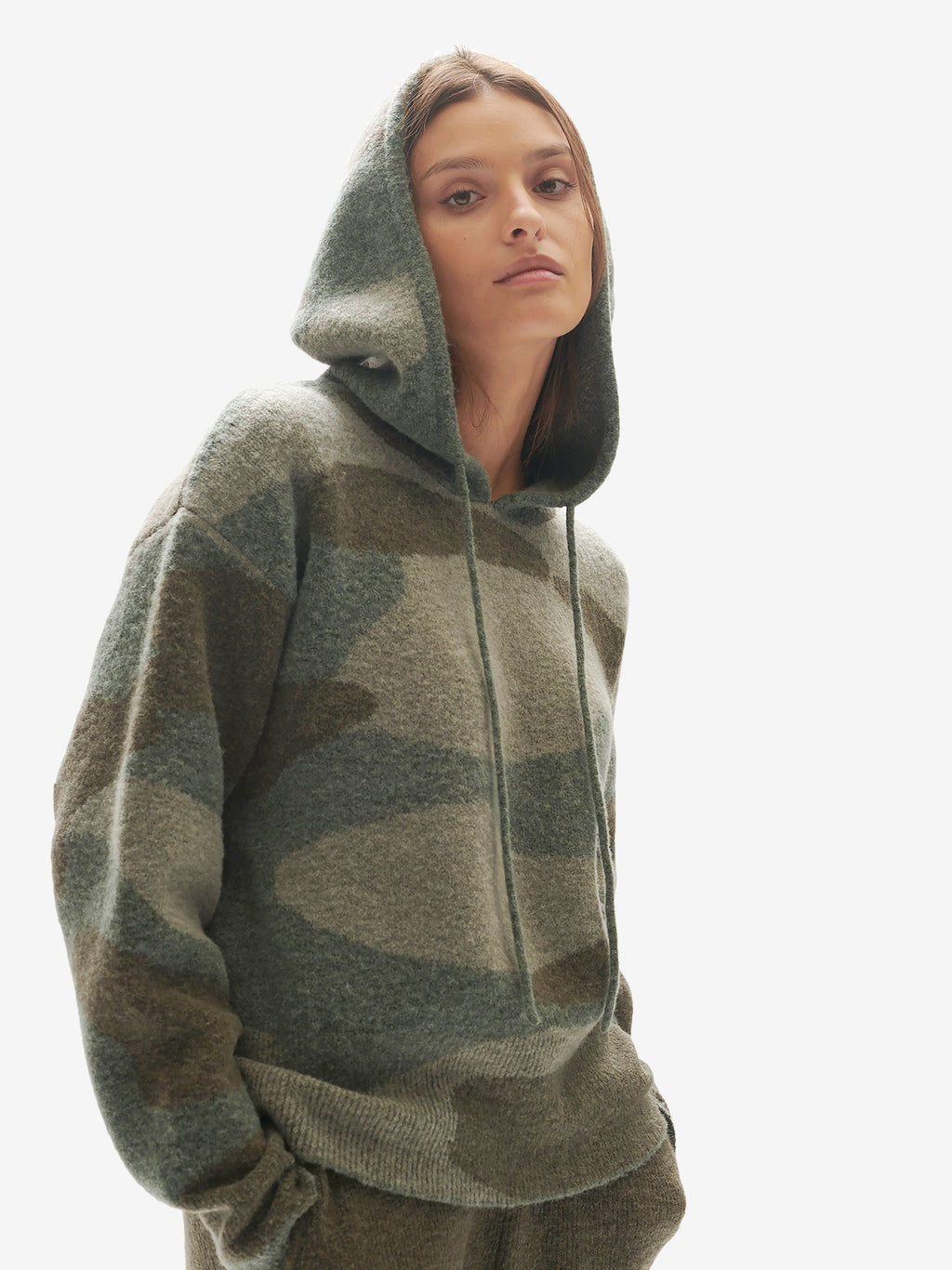 Holden Outerwear Chalet Hoodie - Green Camo — main product shot