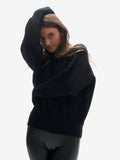 Holden Outerwear Wool Icon Sweater - Black — main product shot