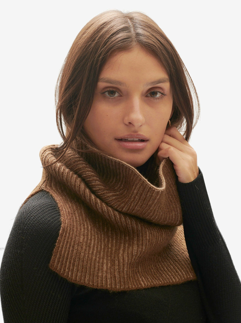 Holden Outerwear Wool Neck Gaiter - Desert Taupe — main product shot