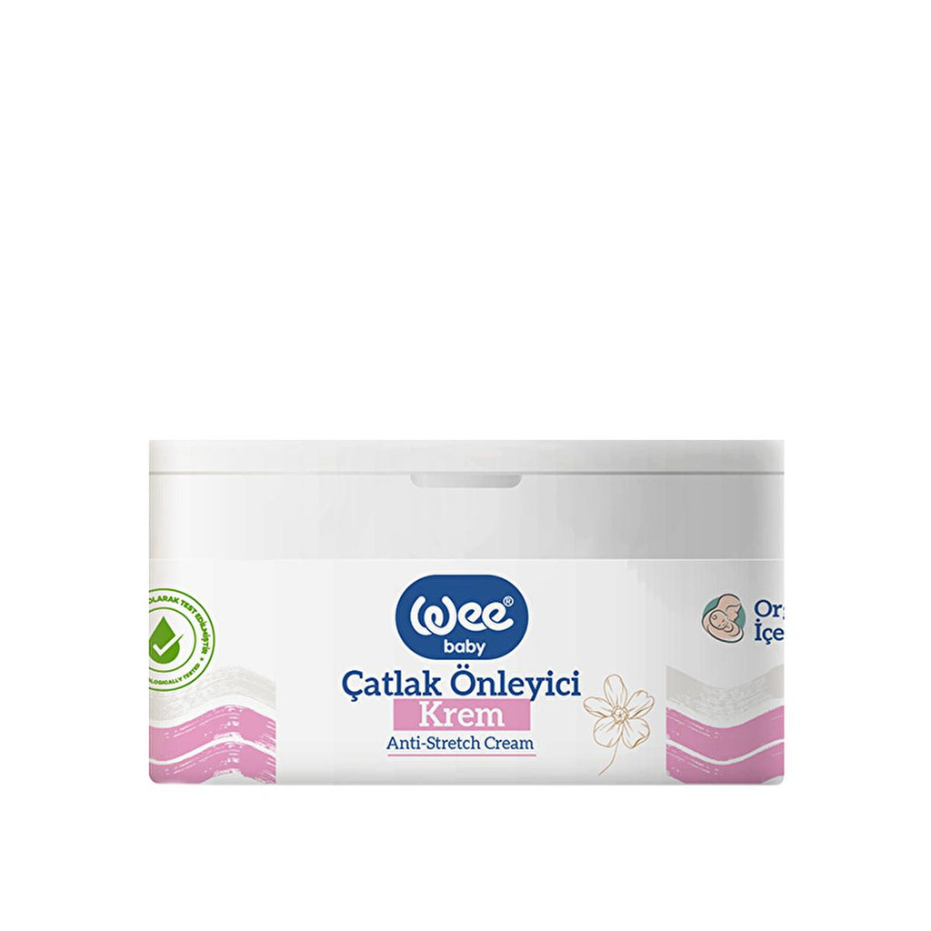 Wee Baby Organic Diaper Cream, 5.07 fl oz - Natural, Vegan, Dermatologically Tested Baby Care