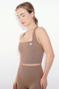 KIMITH BRAND I Am Wonderful Halter Neck Beige Bra — bra category context