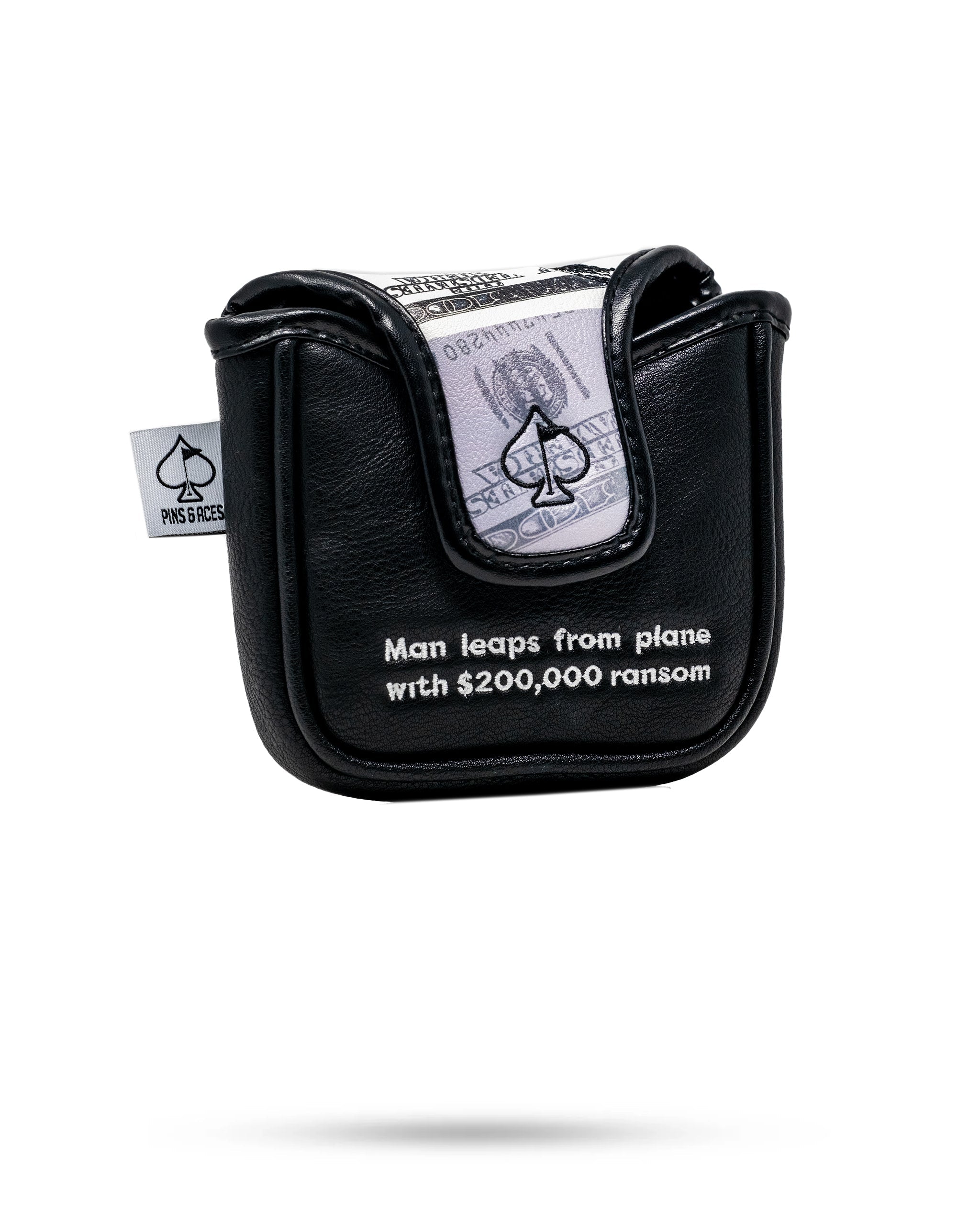 D.B. Cooper - Mallet Putter Cover – Pins and Aces, view 9
