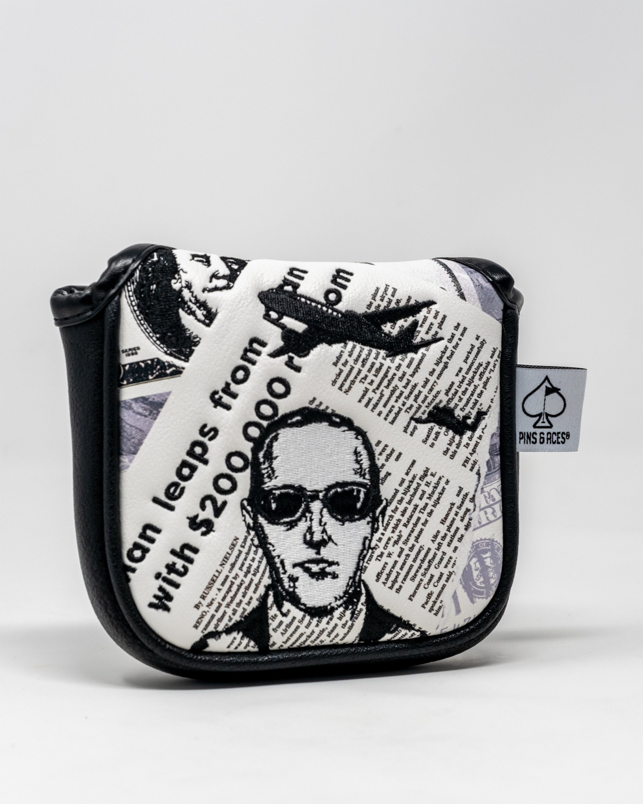 D.B. Cooper - Mallet Putter Cover – Pins and Aces, view 13