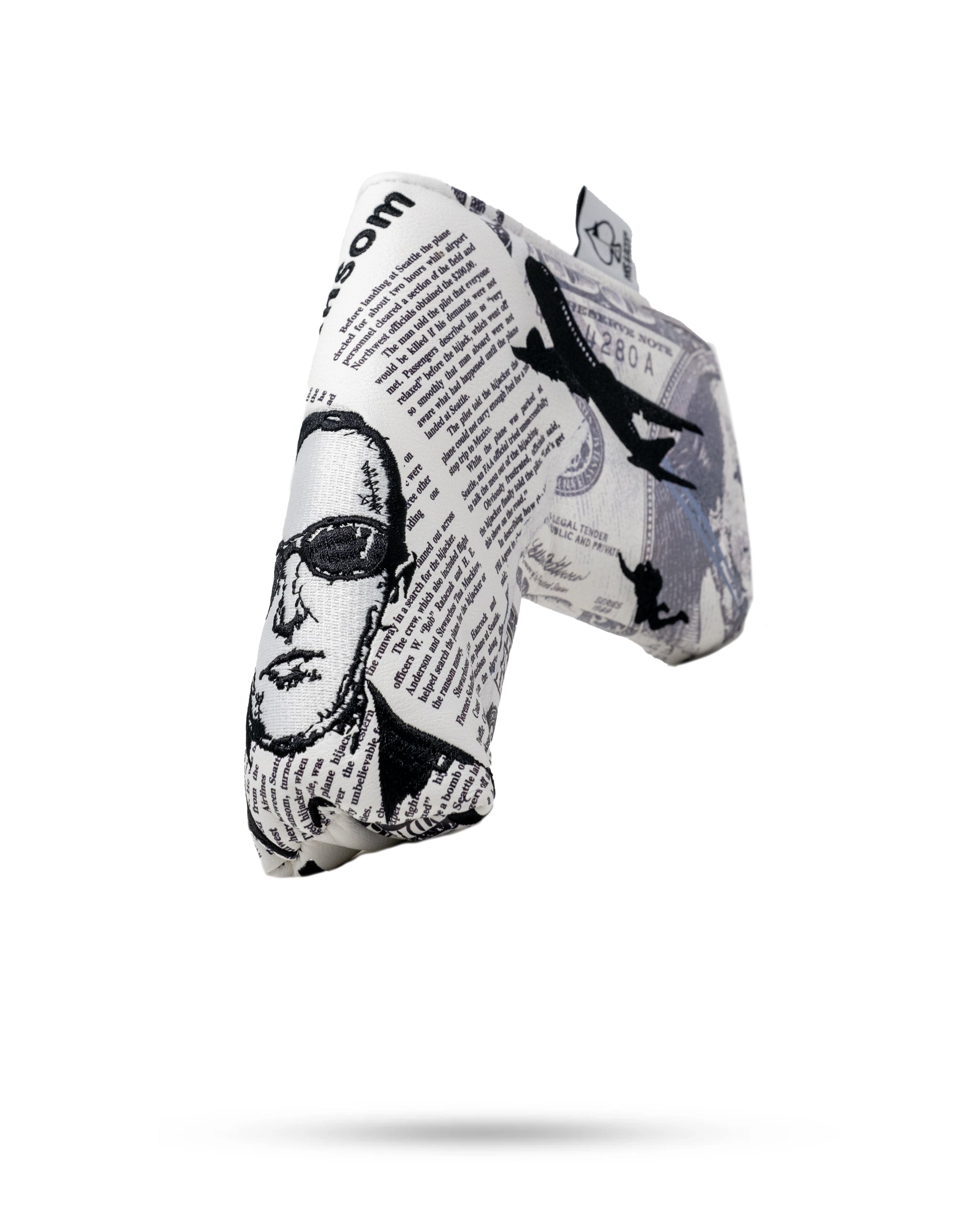 Pins and Aces Pins and Aces D.B. Cooper - Blade Putter Cover — main product shot