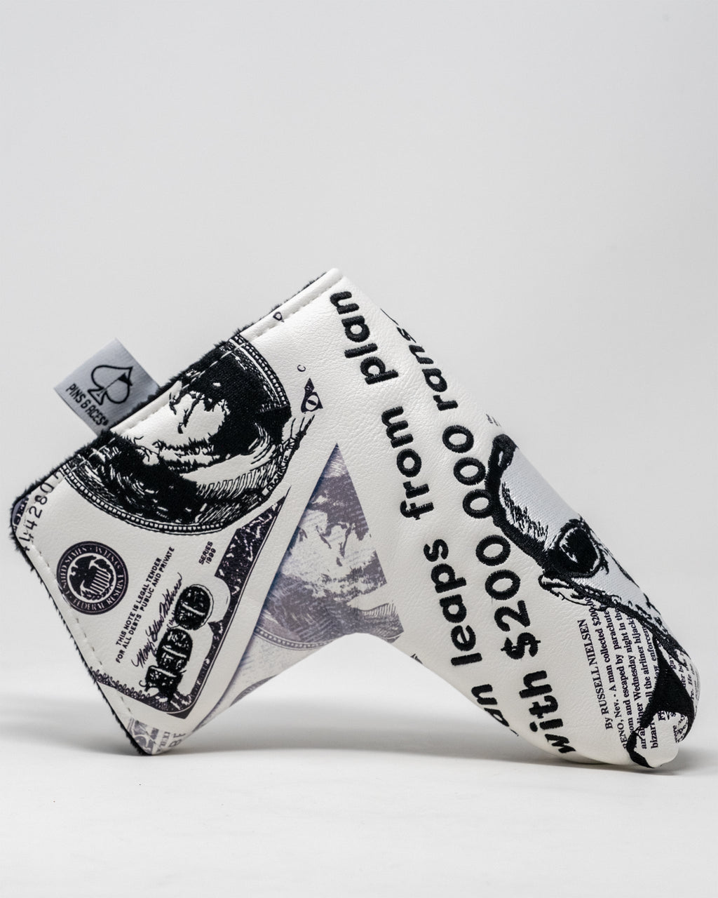 D.B. Cooper - Blade Putter Cover – Pins and Aces, view 7