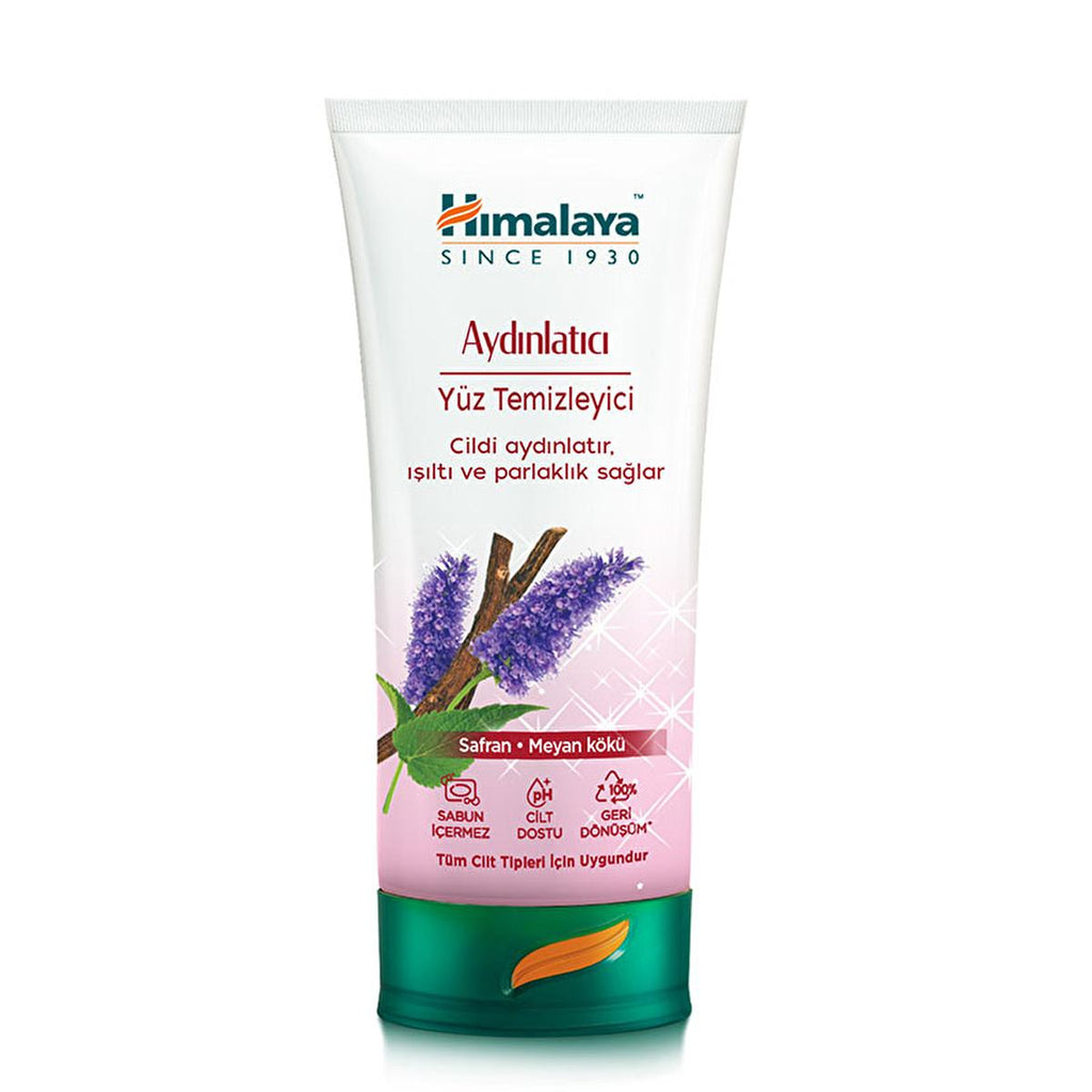 Himalaya Brightening Face Cleanser - Gentle, Soap-Free Formula for All Skin Types