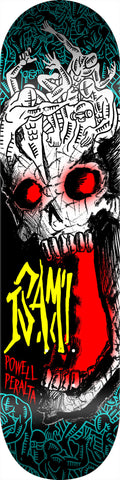 Powell Peralta Pro Isamu Yamamoto Skull 7-Ply Freestyle Skateboard Deck - 7.25″ by Skates USA