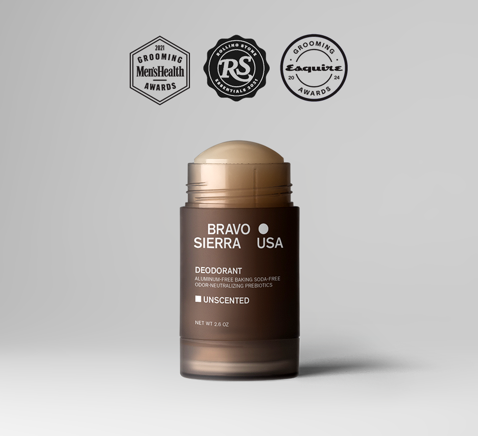 Bravo Sierra Deodorant — applied/used demo