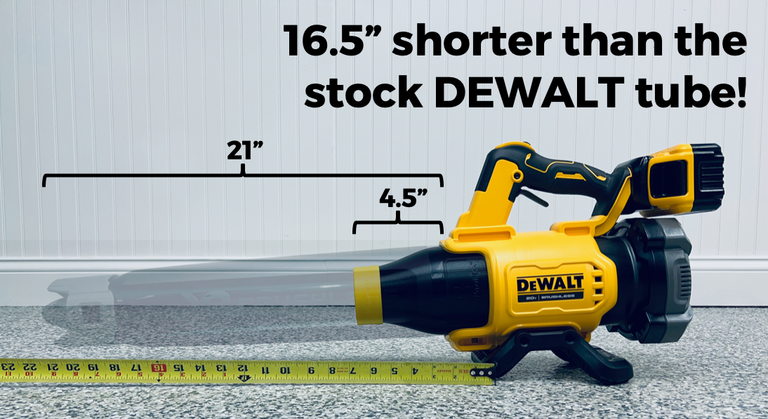 STUBBY® Car Drying Nozzle for DEWALT 20V MAX XR Gen II Leaf Blower (DCBL722B) – Stubby Nozzle Co., view 2