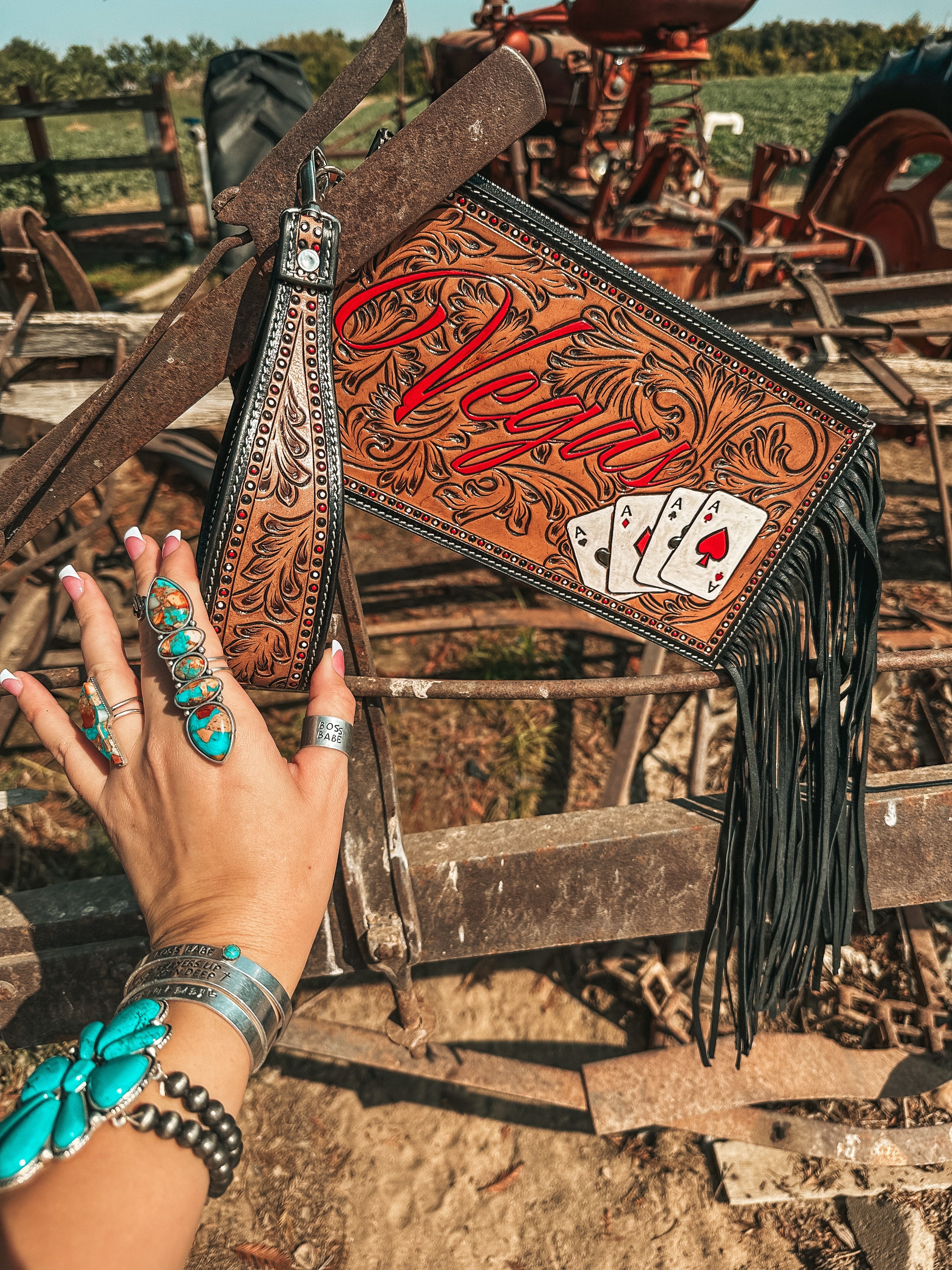 Haute Southern Hyde The Vegas Clutch Wristlet a Haute Southern Hyde by Beth Marie Exclusive — feature highlight