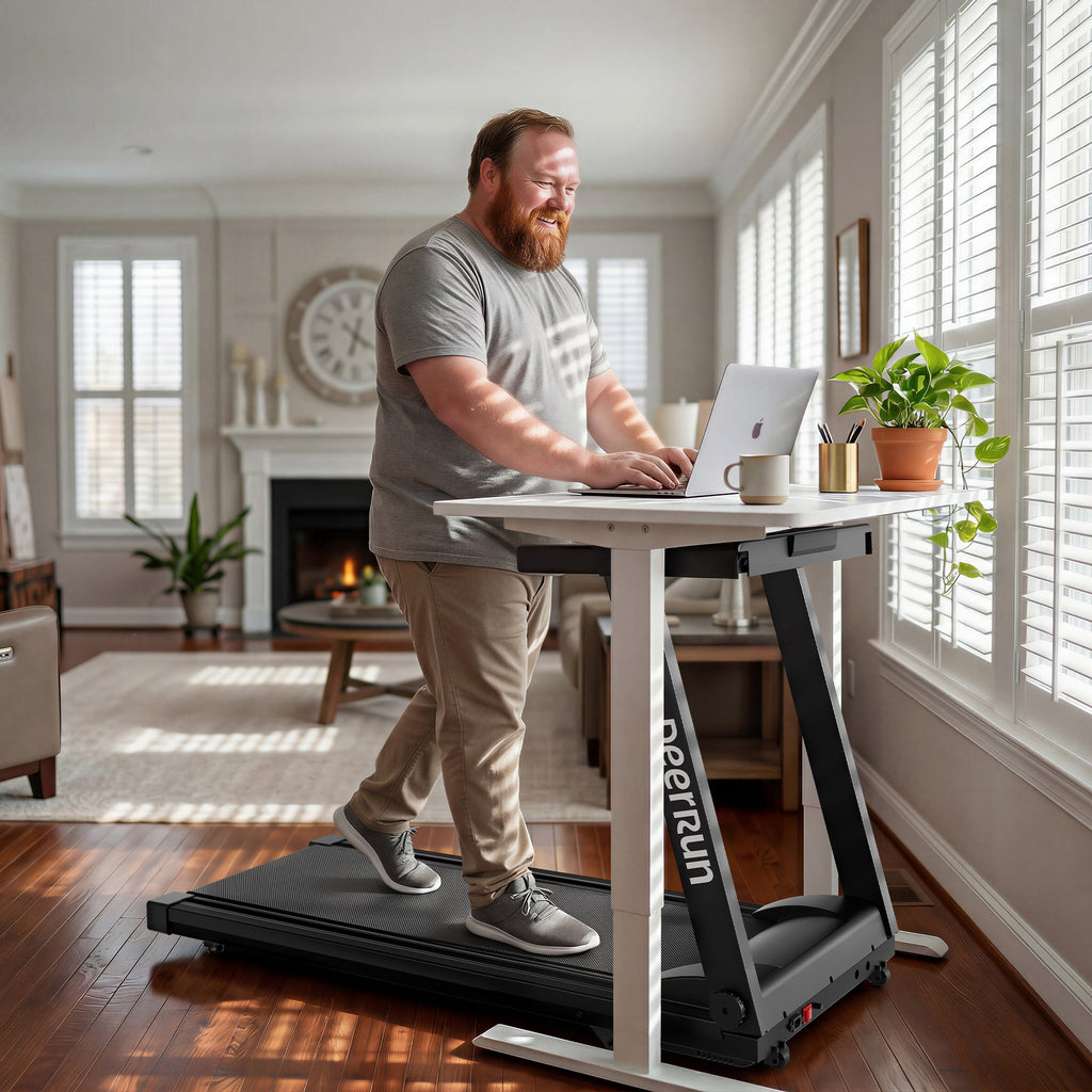 DeerRun All-New 2026 A1 Pro Move+ Smart Foldable Treadmill with 6% Incline & NFC | 350 lbs, 10 mph, Black – DeerRun®, view 19
