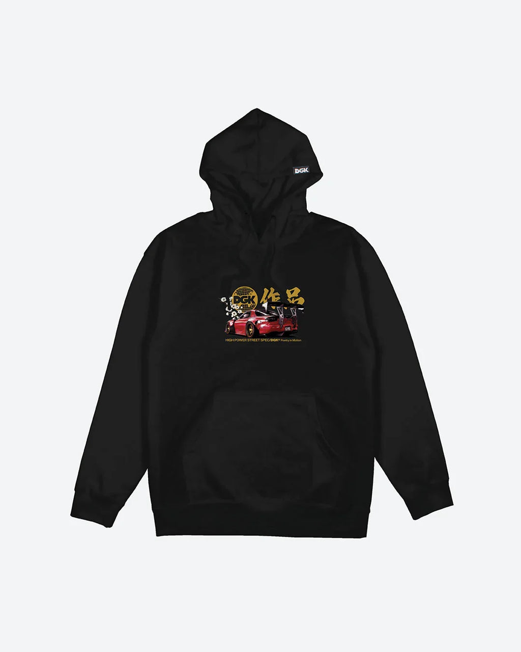 DGK Beauty And The Beast Hooded Fleece - Black