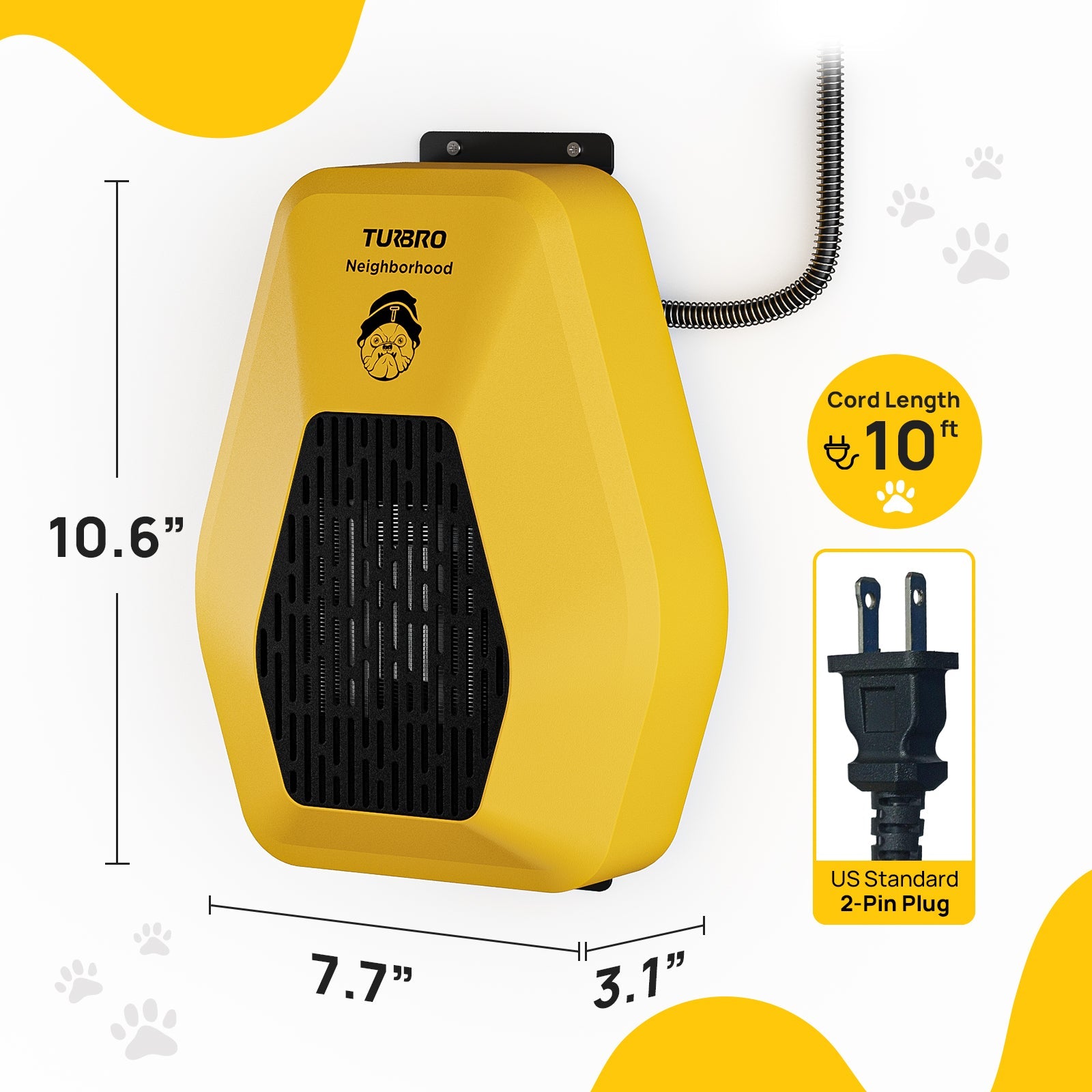Neighborhood DH800A Dog House Heater – TURBRO, view 7