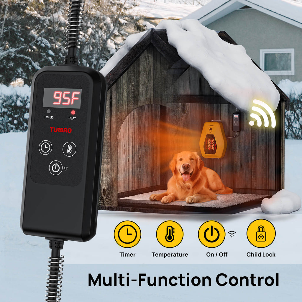 Neighborhood DH800A Dog House Heater – TURBRO, view 9