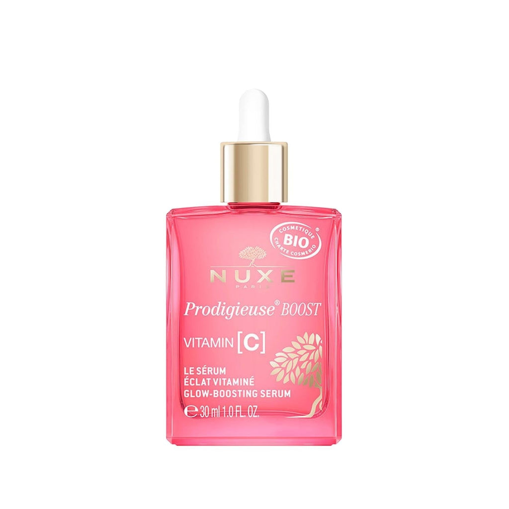 Nuxe Prodigieuse Boost: Vitamin C Glow Boosting Serum | Vegan Facial Serum for Fine Line Reduction & Radiant Skin
