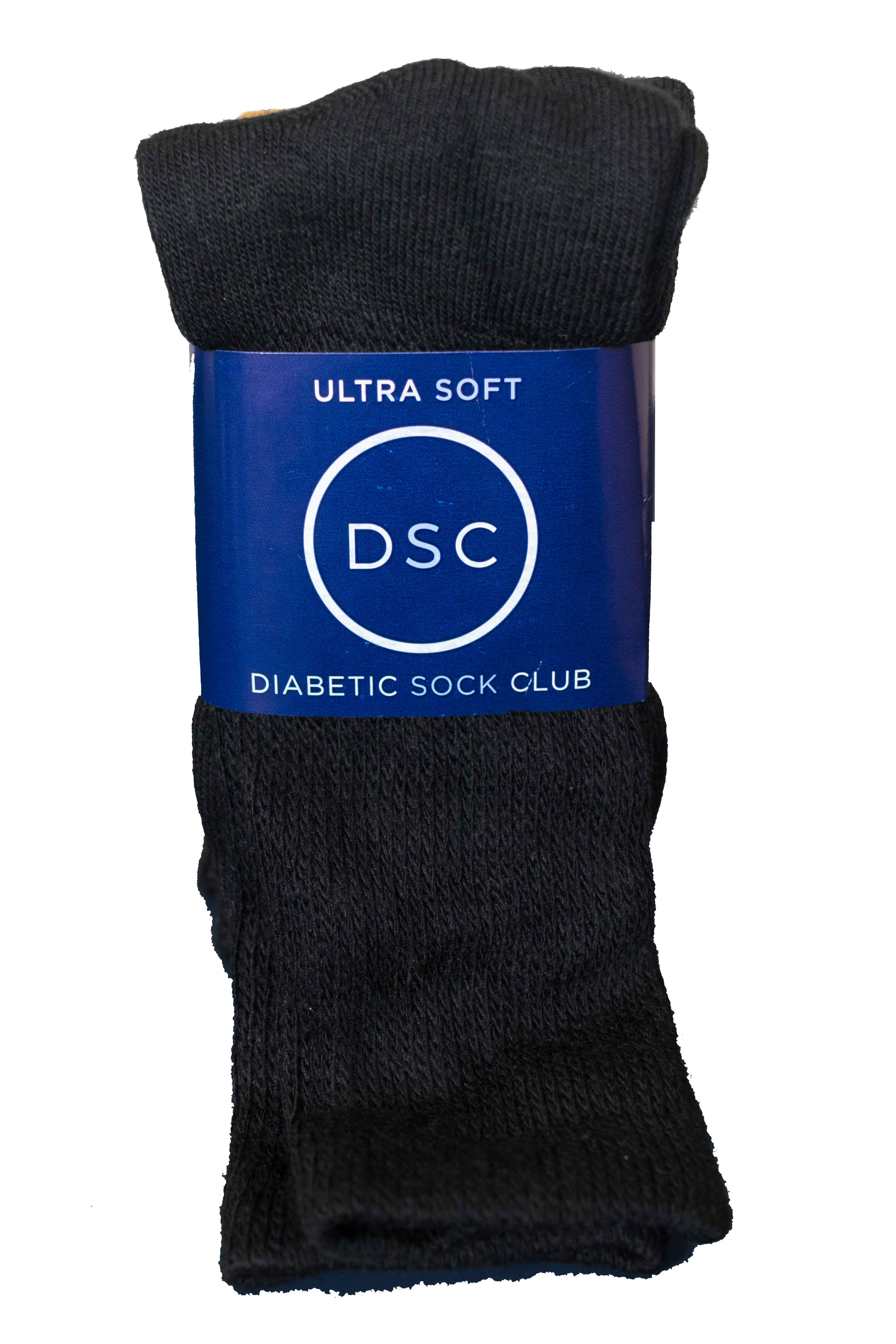 DSC Women's Ultra-Soft Upper Calf Diabetic Socks (4 Pair) — alternative angle