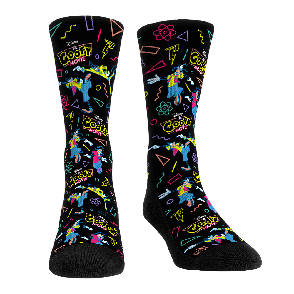 Rock 'Em Socks Rock 'Em Socks A Goofy Movie - Powerline Pattern — main product shot