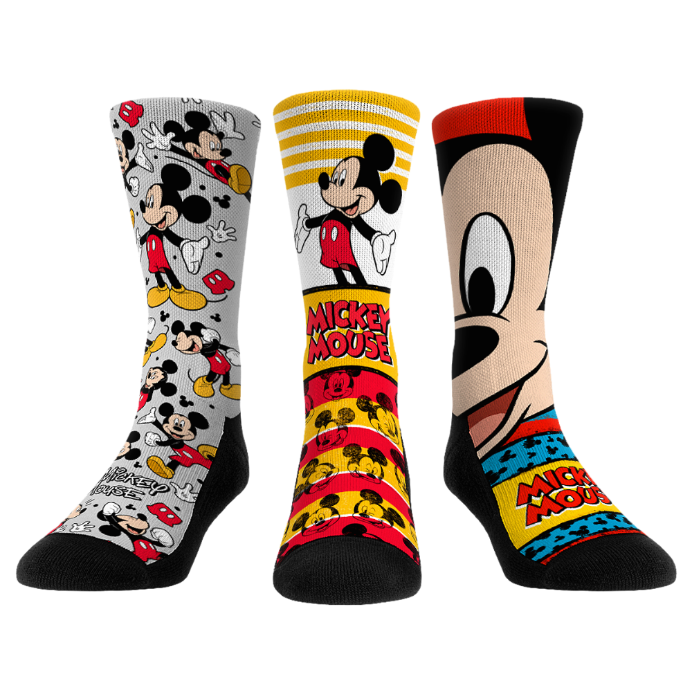 Rock 'Em Socks Rock 'Em Socks Mickey Mouse - 3-Pack — main product shot